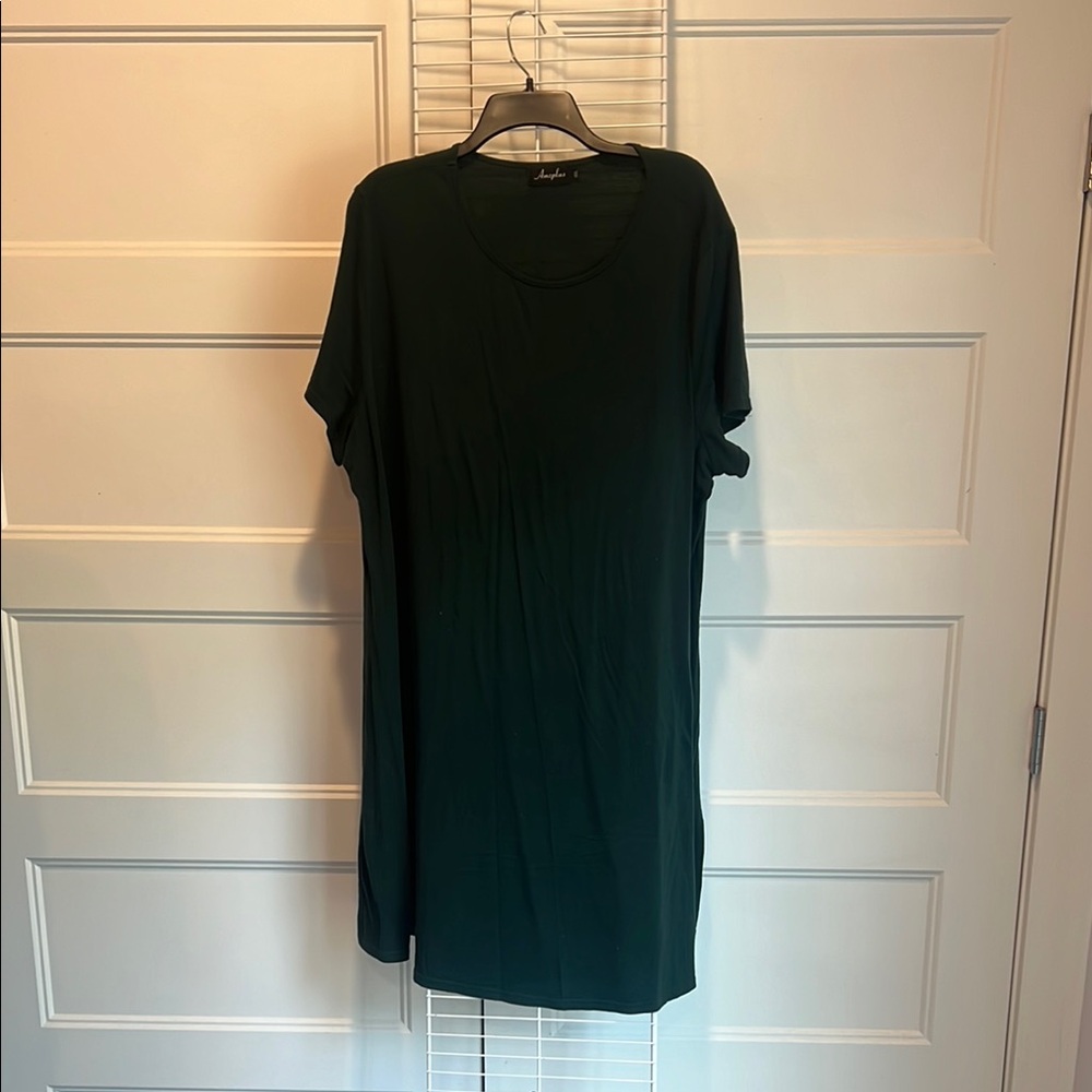 Elegant Green Maxi Dress